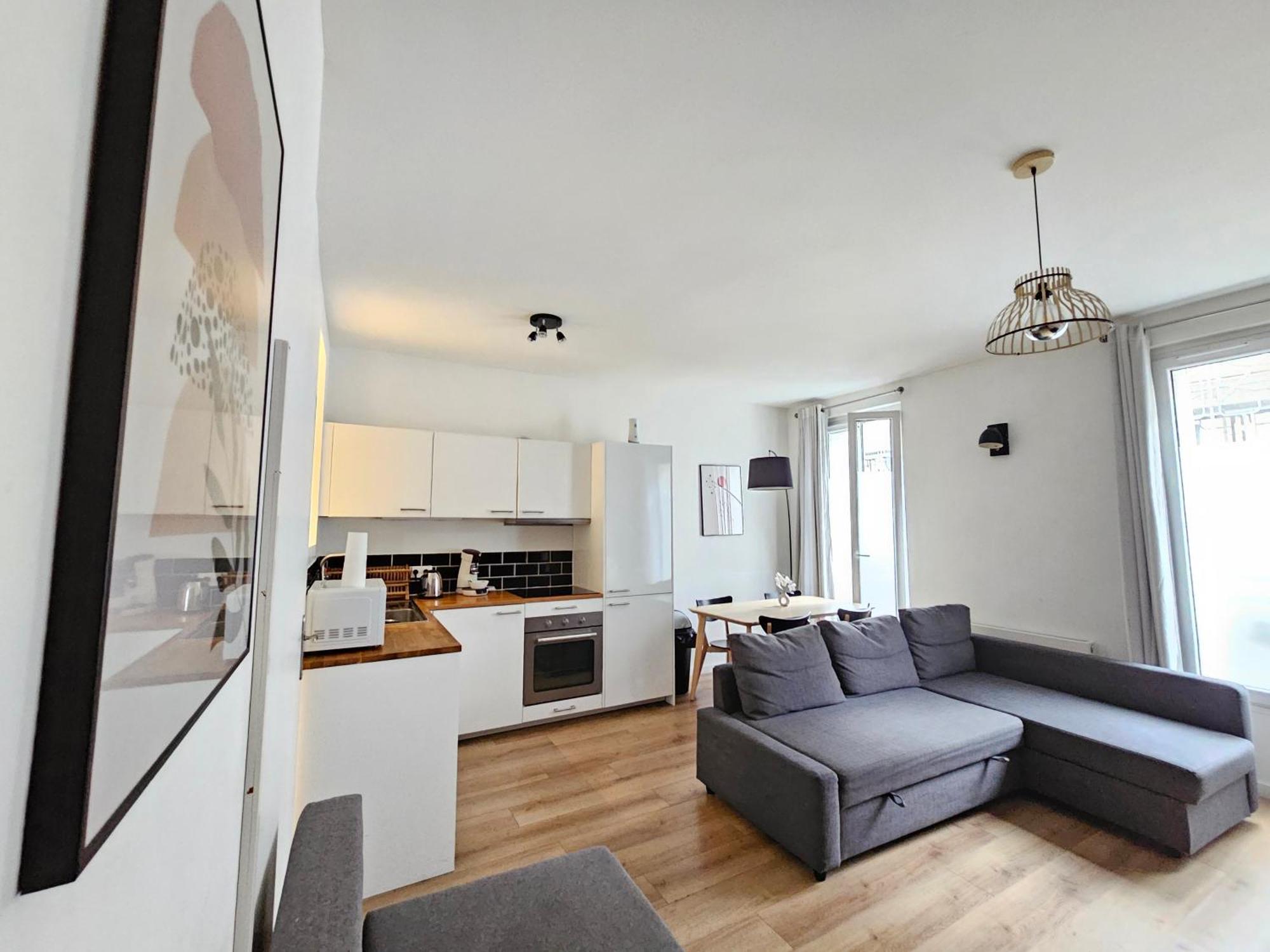 *Appartement Moderne/2 Minutes Du Metro* Saint-Ouen  Exteriér fotografie