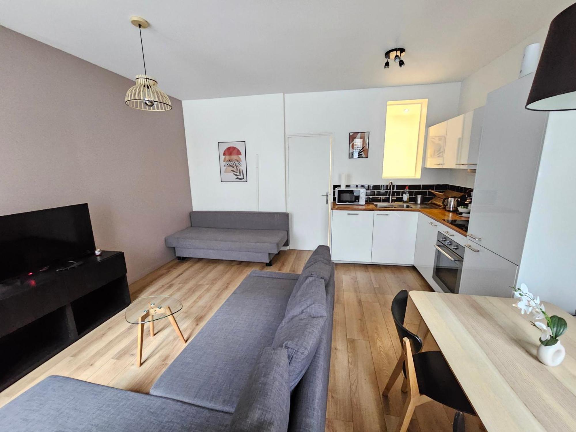 *Appartement Moderne/2 Minutes Du Metro* Saint-Ouen  Exteriér fotografie